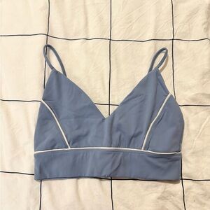 Garage Light Blue Sports Bra